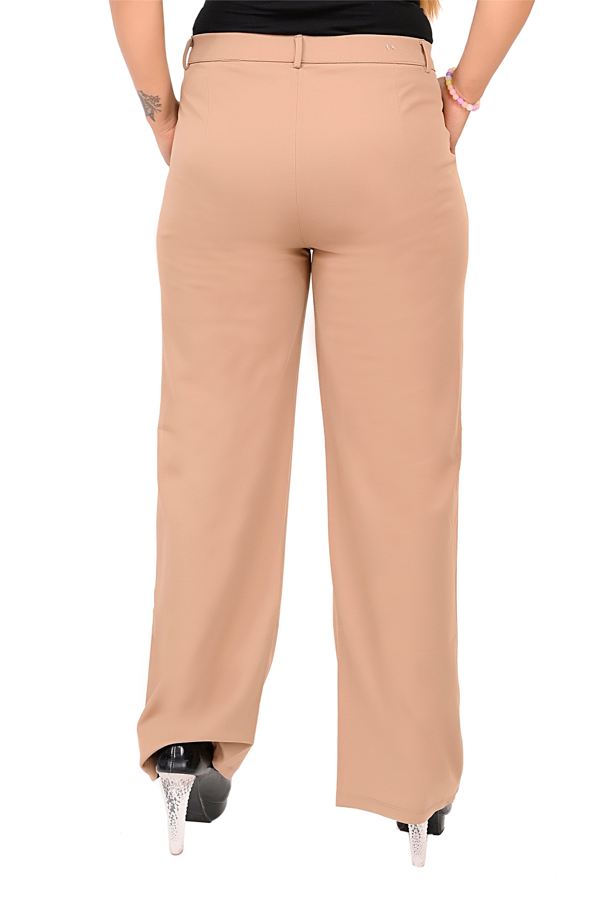 Caramel Formal Trousers Lite