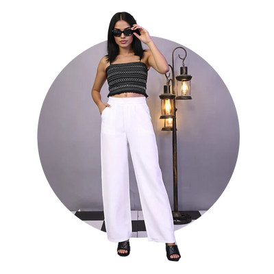 Pleat Korean Pants