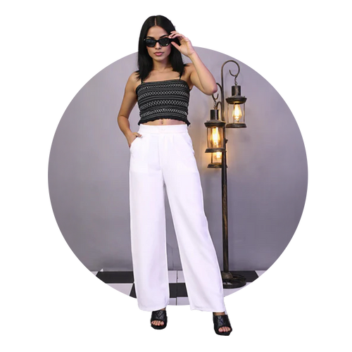 Pleat Korean Pants